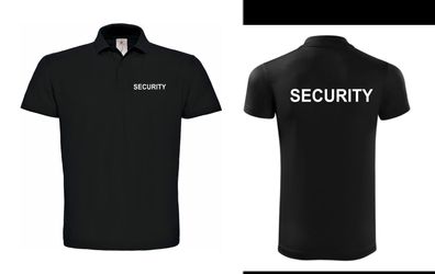 Herren Polo-Hemd Security bis 3XL (Sicherheitsdienst / Wachdienst)