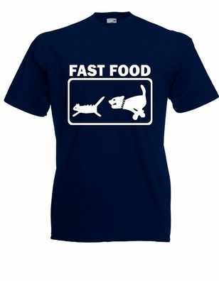 Herren T-Shirt Fast Food bis 5XL