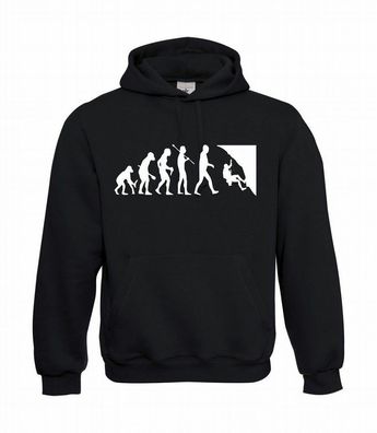 Evolution Klettern Herren Hoodie I Kapu I Kapuzenpullover bis 5XL