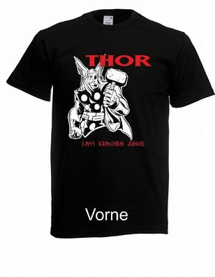 Herren T-Shirt Thor lass krachen bis 5XL