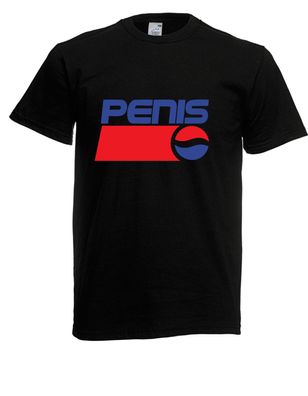 Herren T-Shirt Penis Fun