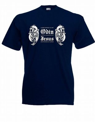 Herren T-Shirt Lieber mit Odin bis 5XL