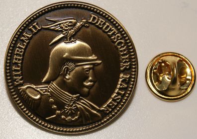Deutscher Kaiser Wilhelm der II Orden l Anstecker l Abzeichen l Pin 199