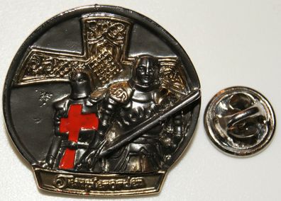 Kreuzritter Ritterorden Kreuz Ritter l Anstecker l Abzeichen l Pin 156