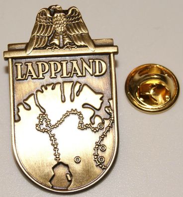 Lappland Adler Feldzug Military BW l Anstecker l Abzeichen l Pin 201