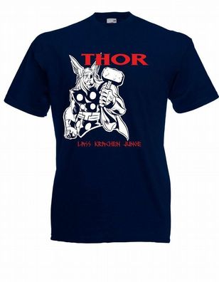 Herren T-Shirt Thor lass krachen Größe bis 5XL