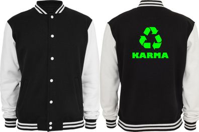Karma Recycling Symbol ( Sprüche / Lustig / Fun / Spaß )