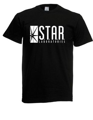 Herren T-Shirt Star Laboratories Labs Logo Größe bis 5XL
