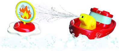 BB Junior Splash 'n Play "Fire Boat" Spielzeugboot Wasserspielzeug Kinder Boot