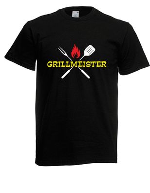 Herren T-Shirt Grillmeister bis 5XL