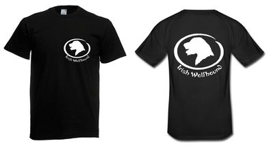 Herren T-Shirt Irish Wolfhound bis 5XL