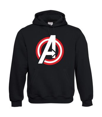 The Avengers Logo Amerika I Sprüche I Fun I Lustig bis 5XL I Herren Hoodie