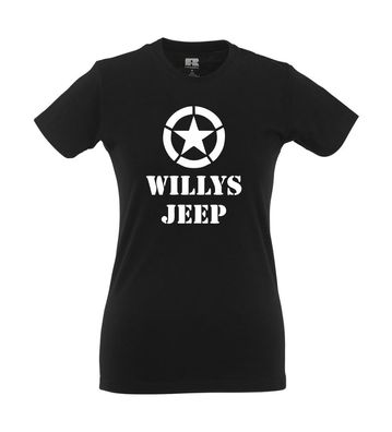 Willys Jeep I Fun I Lustig I Sprüche I Girlie Shirt