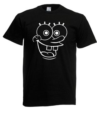 Herren T-Shirt Spongebob Größe bis 5XL