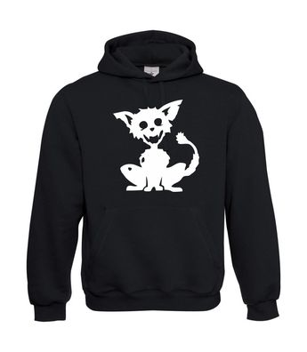 Zombie Cat I Sprüche I Fun I Lustig bis 5XL I Herren Hoodie