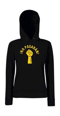 No Pasaran Faust Fist Girlie Kapuzenpullover