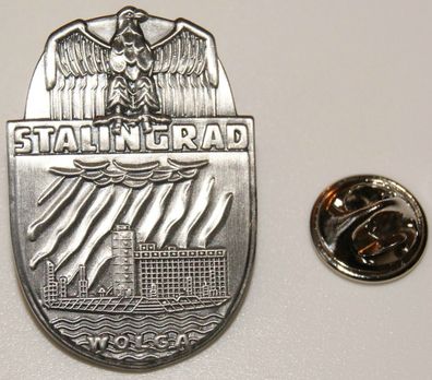 Stalingrad Wolga Adler Military BW l Anstecker l Abzeichen l Pin 205