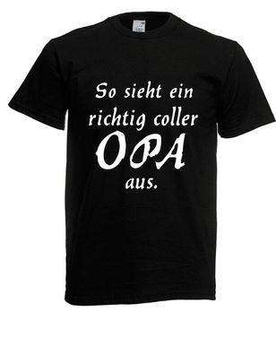 Herren T-Shirt Cooler Opa bis 5XL