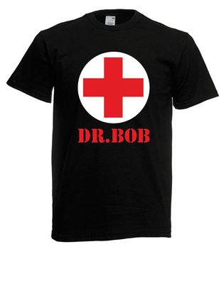 Herren T-Shirt Dr. Bob bis 5XL