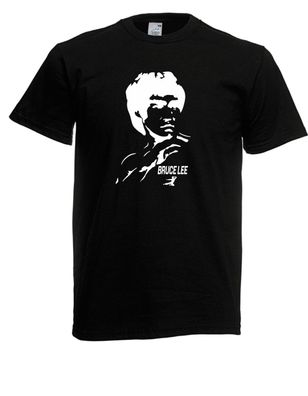 Herren T-Shirt Million Nation Bruce Lee Größe bis 5XL