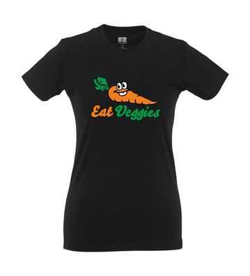 Eat Veggies Girlie Shirt
