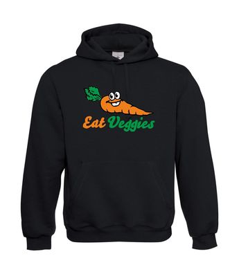 Herren Hoodie I Kapu I Eat Veggies bis 5XL