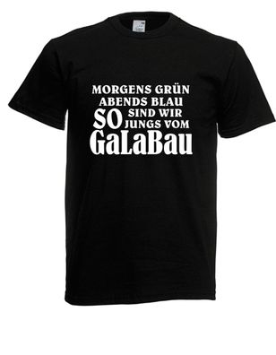 Herren T-Shirt GaLaBau bis 5XL
