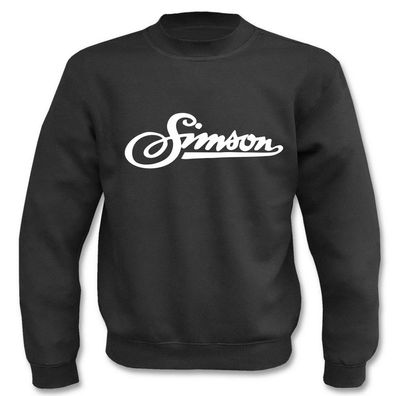 Pullover Simson Schrift I Fun I Sprüche I Lustig I Sweatshirt