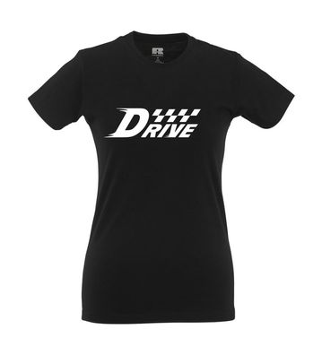 Drive Taxi Logo I Fun I Lustig I Sprüche I Girlie Shirt