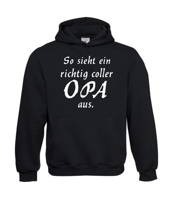 Herren Hoodie I Kapu I Cooler Opa bis 5XL