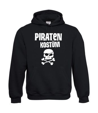 Piratenkostüm mit Augenklappe K I Sprüche I Fun I Lustig bis 5XL I Herren Hoodie