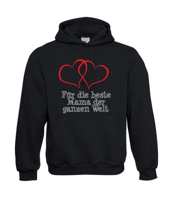 Herren Hoodie I Kapu I Für die Beste Mama der ganzen Welt I Muttertag I bis 5XL
