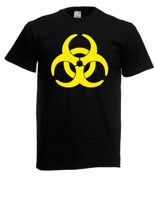 Herren T-Shirt Biohazard Techno Hardcore Deep House Gabber MDMA Größe bis 5XL