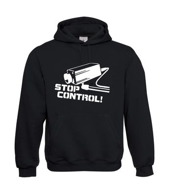 Stop Control I Sprüche I Fun I Lustig bis 5XL I Herren Hoodie