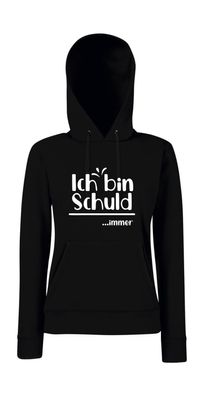 Ich bin Schuld... immer Girlie Kapuzenpullover