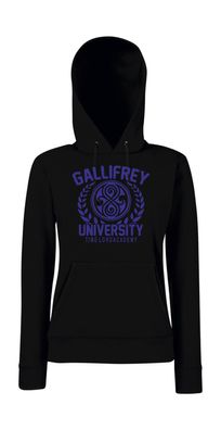 Gallifrey University Doctor Time Academy Who Girlie Kapuzenpullover