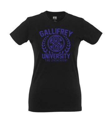 Gallifrey University Doctor Time Academy I Fun I Lustig I Sprüche I Girlie Shirt