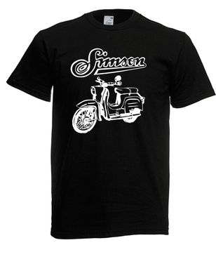 Herren T-Shirt Simson + Schwalbe Größe bis 5XL