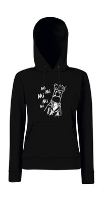 Mi mi mi mi mi mi mi Beaker Girlie Kapuzenpullover