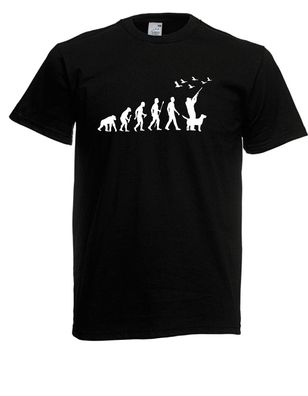 Herren T-Shirt l Jagd Evolution l Größe bis 5XL