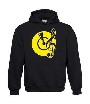 Herren Hoodie I Kapu I Musik-Schallplatte I Sprüche I Fun I Lustig I bis 5XL