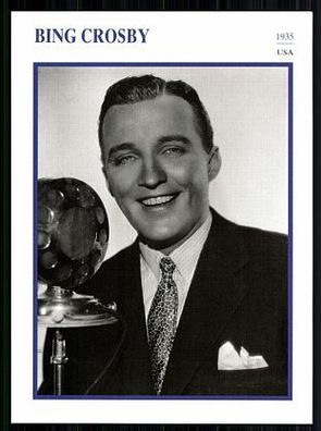 Starportraitkarte - Bing Crosby + G 7864