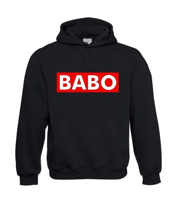 Herren Hoodie I Kapu I Babo I Sprüche I Fun I Lustig bis 5XL