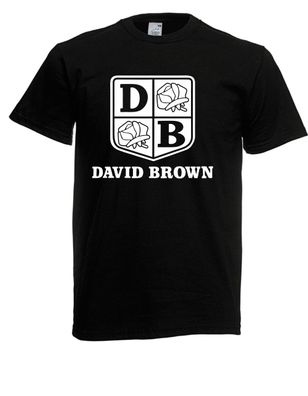 Herren T-Shirt David Brown I Traktor I Sprüche I Fun I Lustig bis 5XL