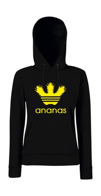 Ananas I Sprüche I Fun I Lustig I Girlie Kapuzenpullover