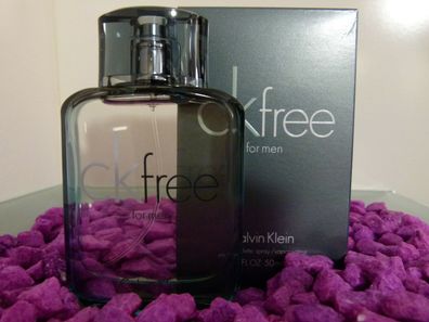 Calvin Klein CK Free for Men Eau de Toilette 50 ml EDT Spray NEU & Original