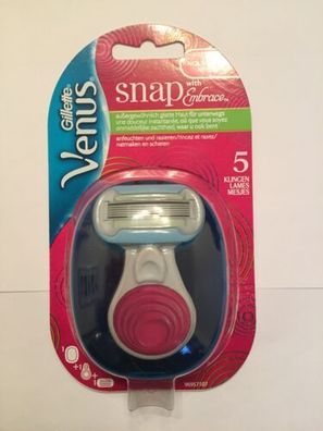 Gillette for Women Venus Embrace Snap Rasierapparat für unterwegs mit Etui