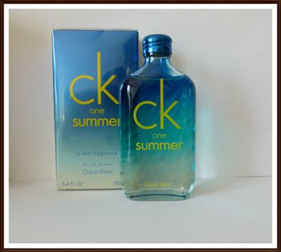 Calvin Klein CK One Summer 2015 100 ml EDT Spray NEU & Original