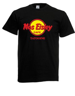 Herren T-Shirt Mos Eisley CAFE Tatooine bis 5XL