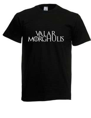 Herren T-Shirt Valar Morghulis bis 5XL
